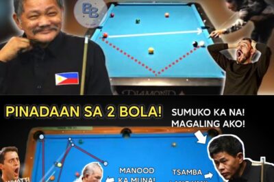 😱🏆 Hindi kapani-paniwala! Natamaan ni Efren ‘Bata’ Reyes ang Magical ‘Isinag’ Shot para I-knock Out ang Kalaban sa Dramatic Match, Naiwan si Singapore Pool Team Coach Khiet nang walang imik!