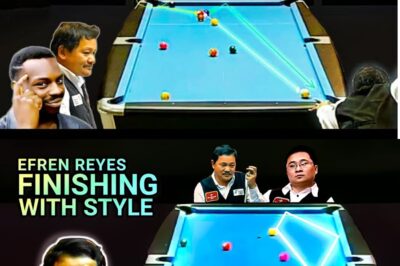 Huwag mong pakialaman si Efren Reyes, mayroon talaga siyang mga kahanga-hangang kasanayan: Born to Shake the Billiards World!